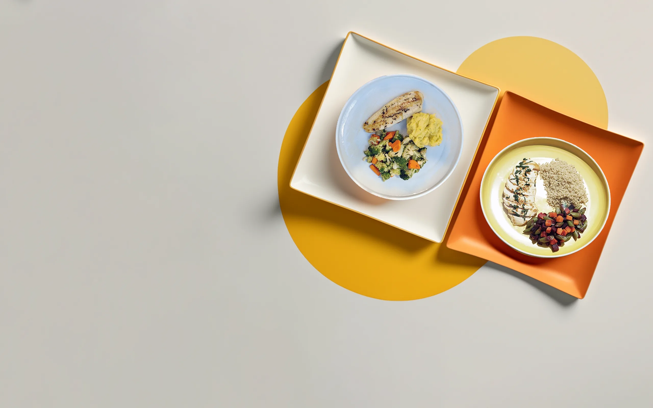 Menú saludable de suscripción regular