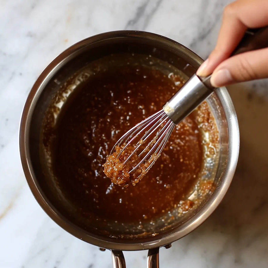 salsa de tamarindo preparación