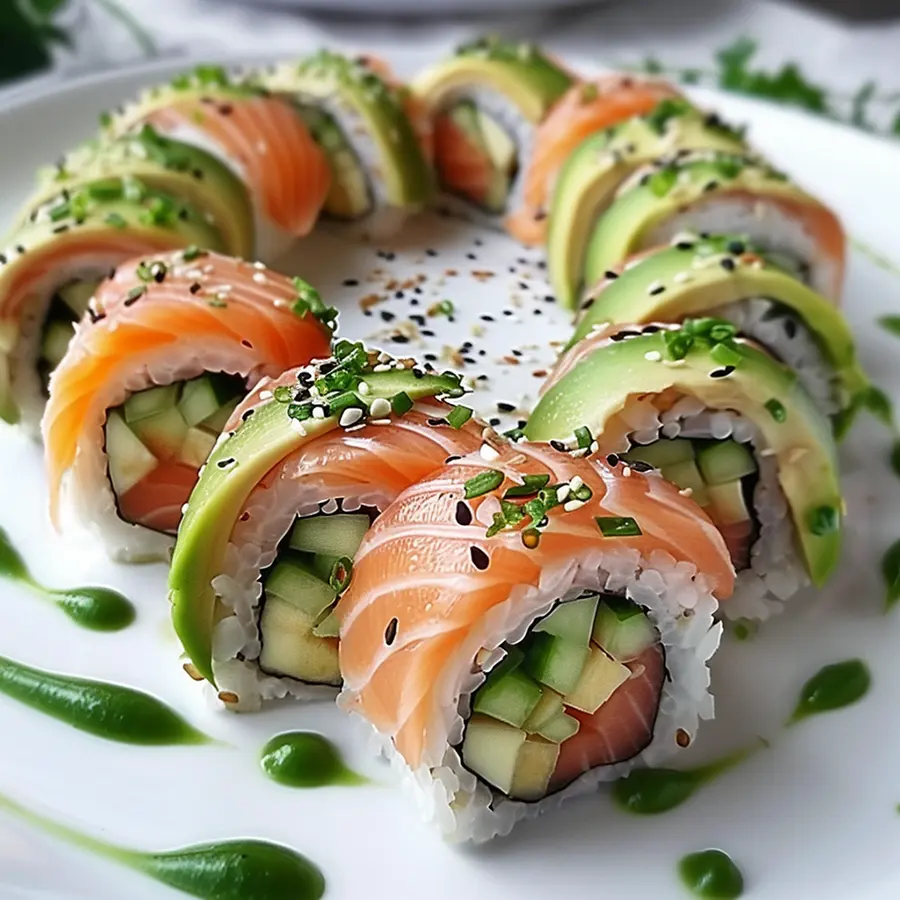 Rollitos_De_Sushi_De_Aguacate_Y_Salmon