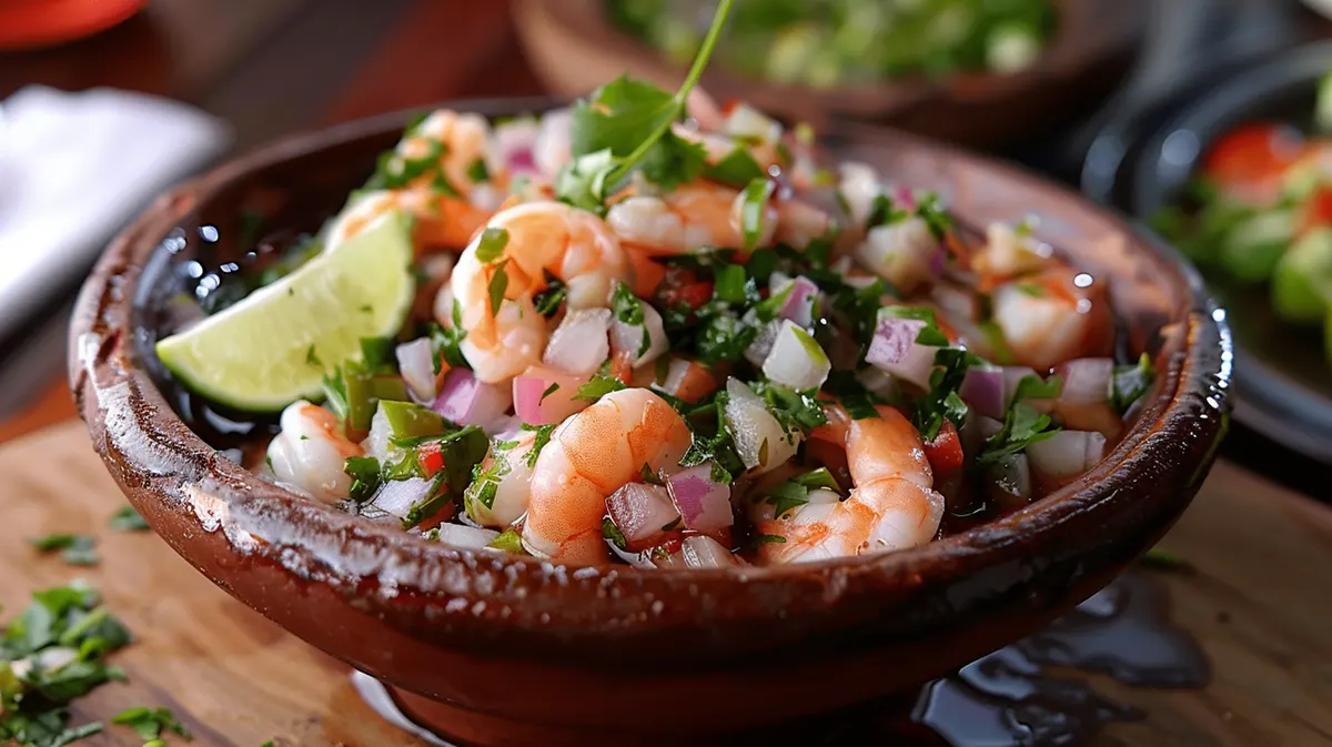 ceviche de camarones 1