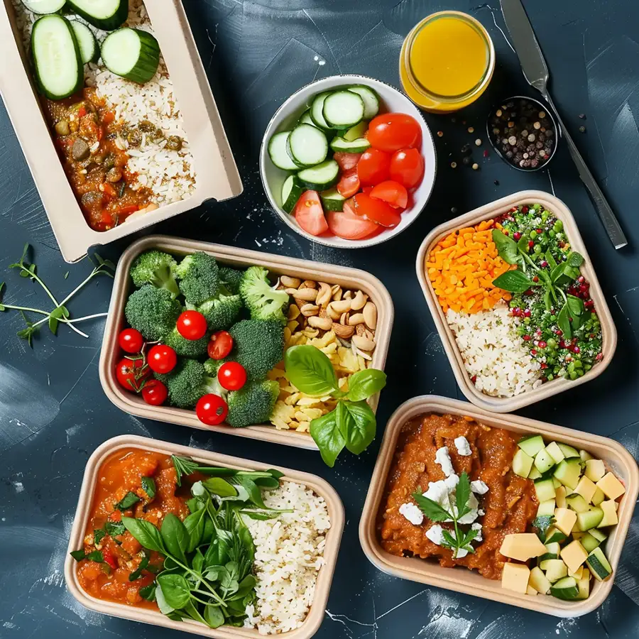 empaque comida saludable a domicilio