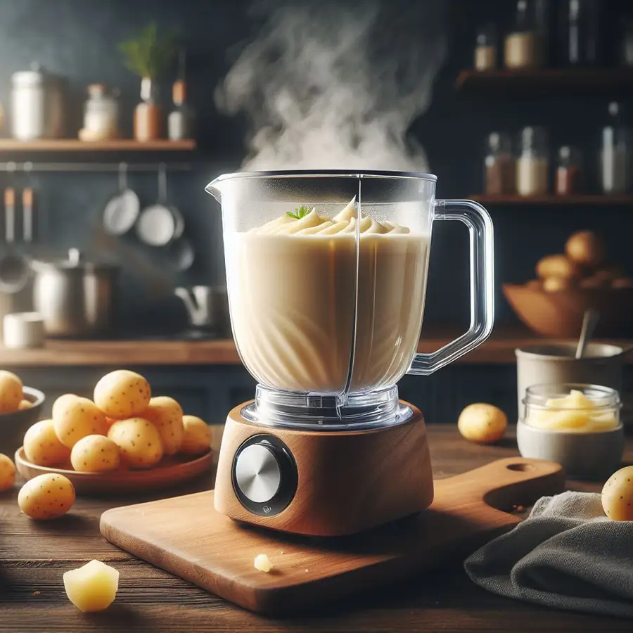 batidora con crema de parmentier 2