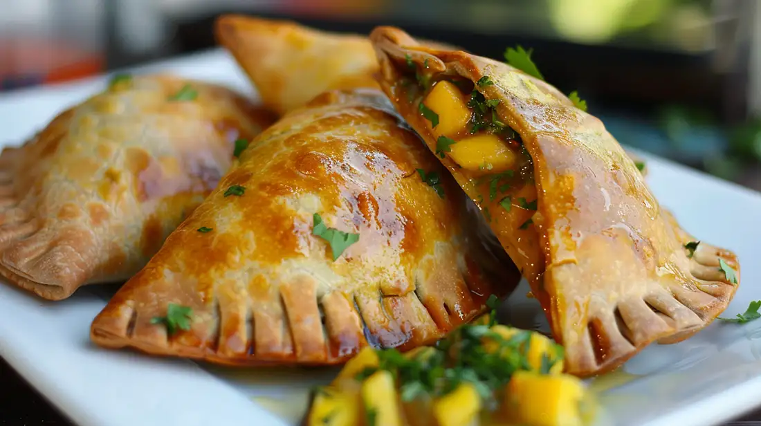 empanadas con mango