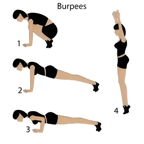 burpees ejercicio