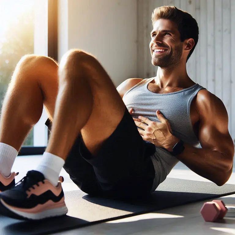 crunches ejercicio