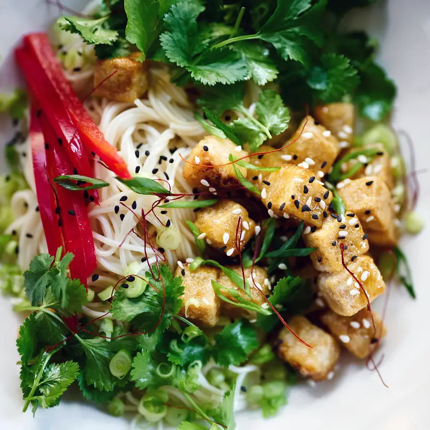 ensalada con semillas