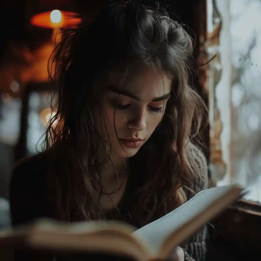 mujer escribiendo diario