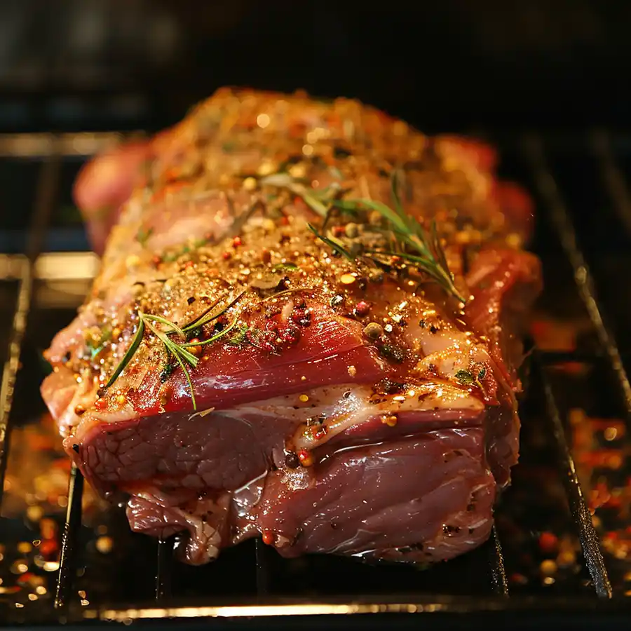 paleta de cerdo en horno
