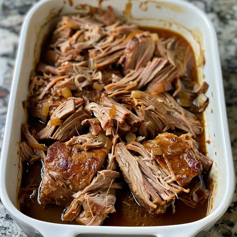 pulled pork en salsa