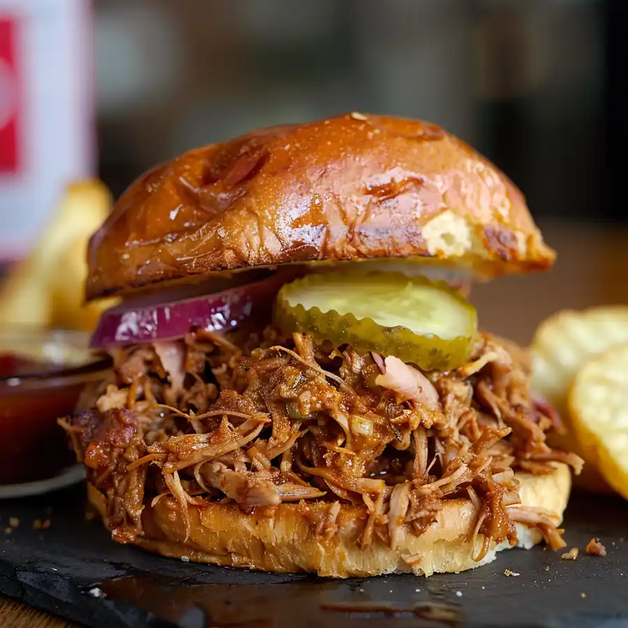 sandwich pulled pork