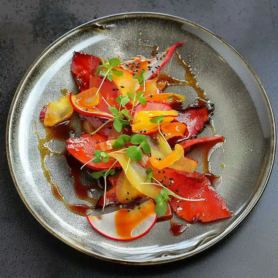 sashimi de pimientos rojos2